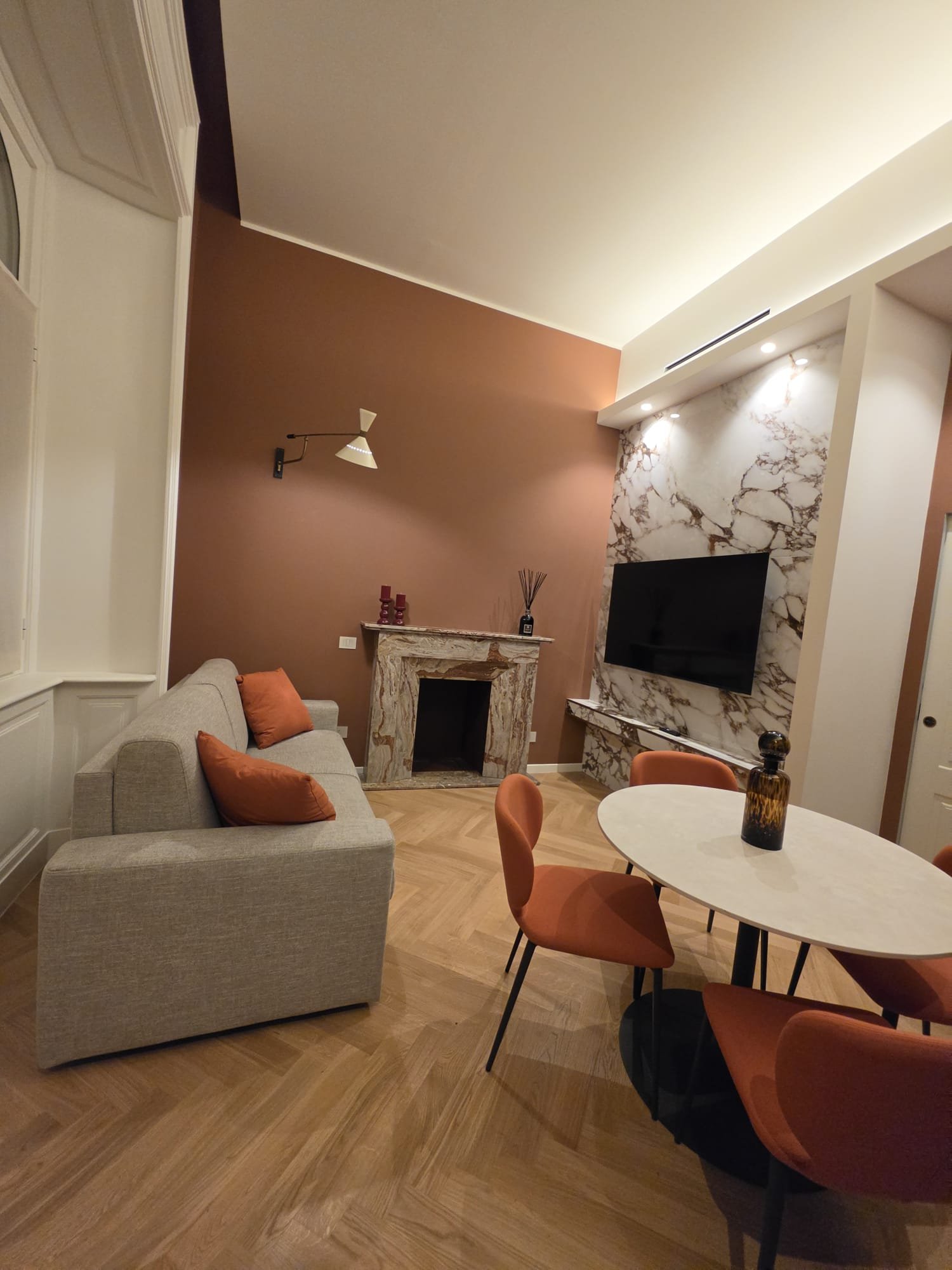 Restauro camino e impianti a Milano